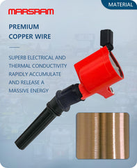 Marsram DG508 label confirms model compatibility and warranty.