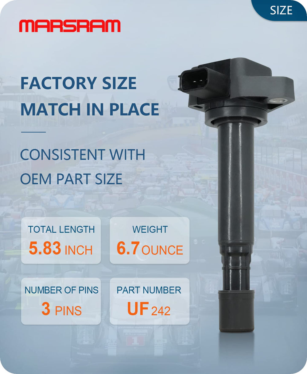 Marsram UF242 installation guide showing quick fit.