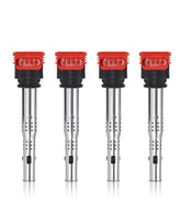 Marsram UF529 ignition coil pack installed on Audi A4 engine improves ignition reliability.