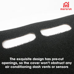 Marsrut dash cover interior look demo highlights compatibility and size.