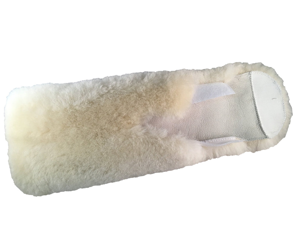 Mary Moppins four-way swivel pad holder on ACME pole provides flexible reach.