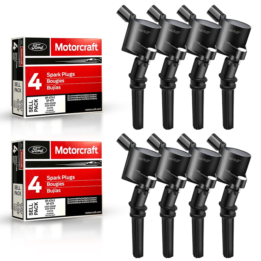 MAS ignition coil DG508 front view showing compact high-energy output potential