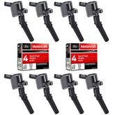 MAS ignition coils DG508 coil closeup shows high-quality materials for durability