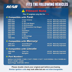 MAS spark plugs SP413 new installation ready for improved ignition