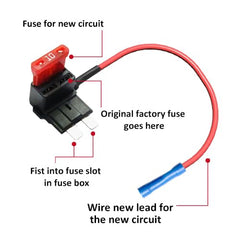 MASIGO built-in fuse protection safeguards vehicle wiring