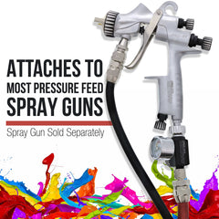 Master Airbrush Elite zip ties for tidy hose management.