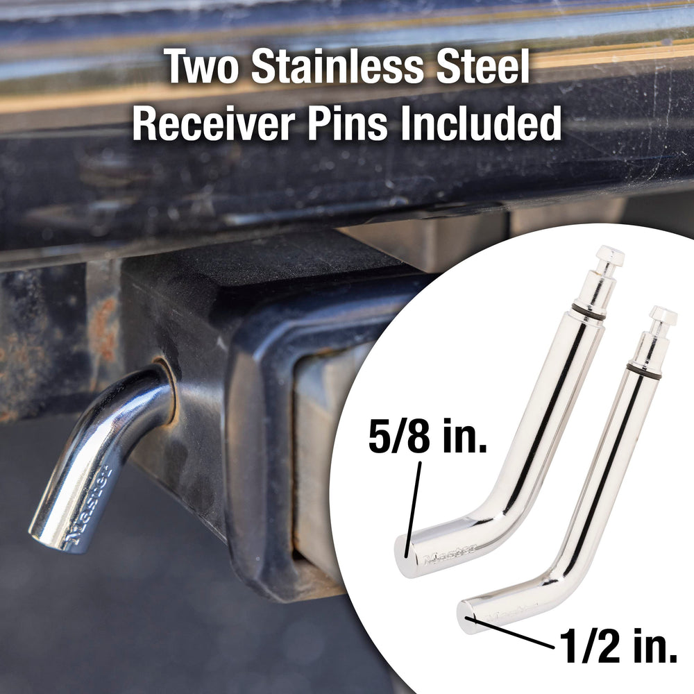Keyed-alike system simplifies access with four identical keys for two locks.