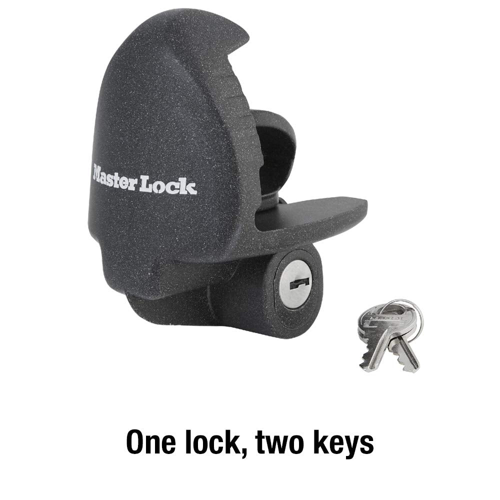 Master Lock 379ATPY fits common couplers securely with universal sizing.