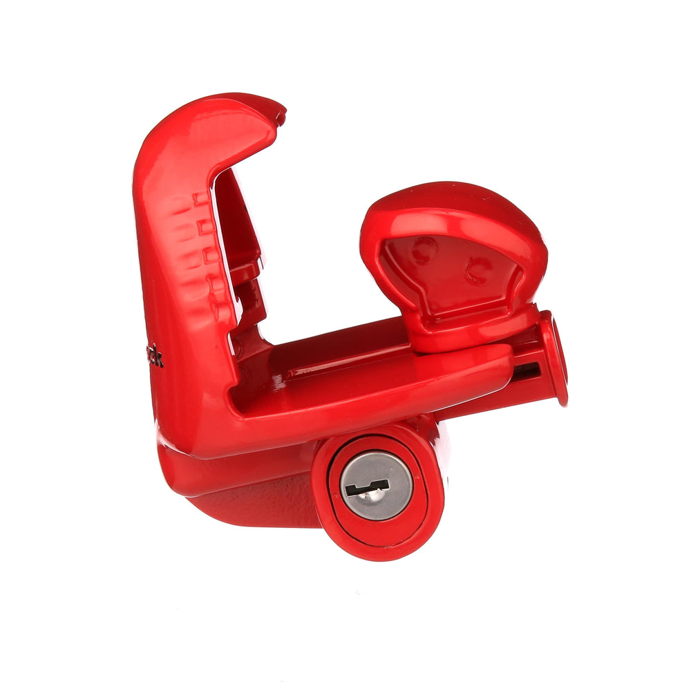 Master Lock 389DAT anti-pick mechanism closeup showing strengthened security features.