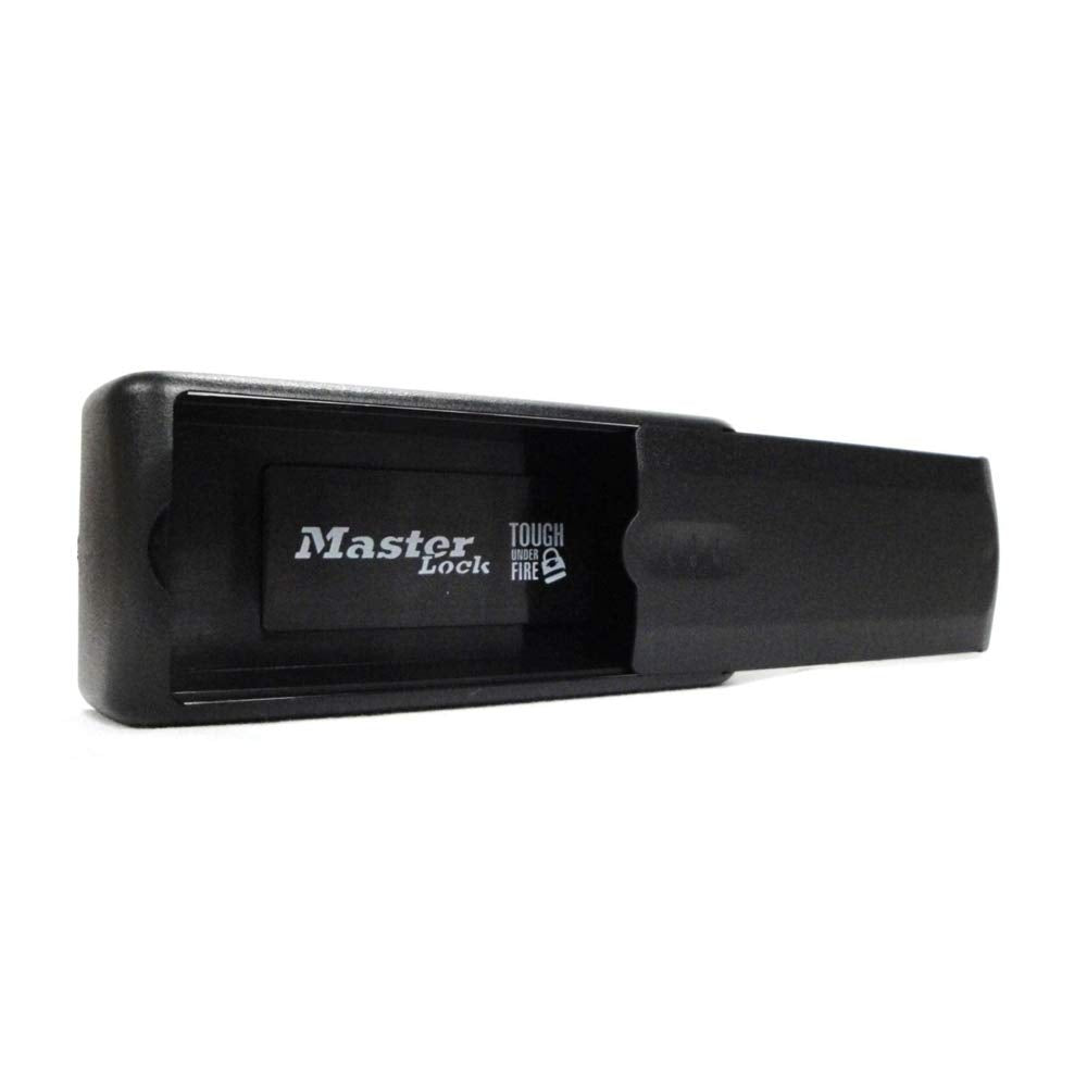 Recessed magnet securely attaches to steel surfaces for easy access