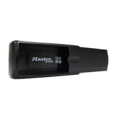 Recessed magnet securely attaches to steel surfaces for easy access