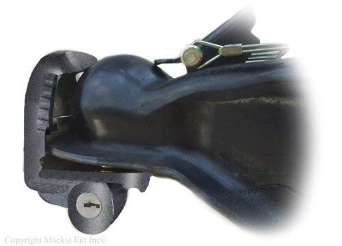 Master Lock reinforced zinc-die-cast trailer lock showing rust resistance and durability