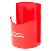 Master Magnetics magnetic cup holder on fridge keeps mugs and cans within easy reach
