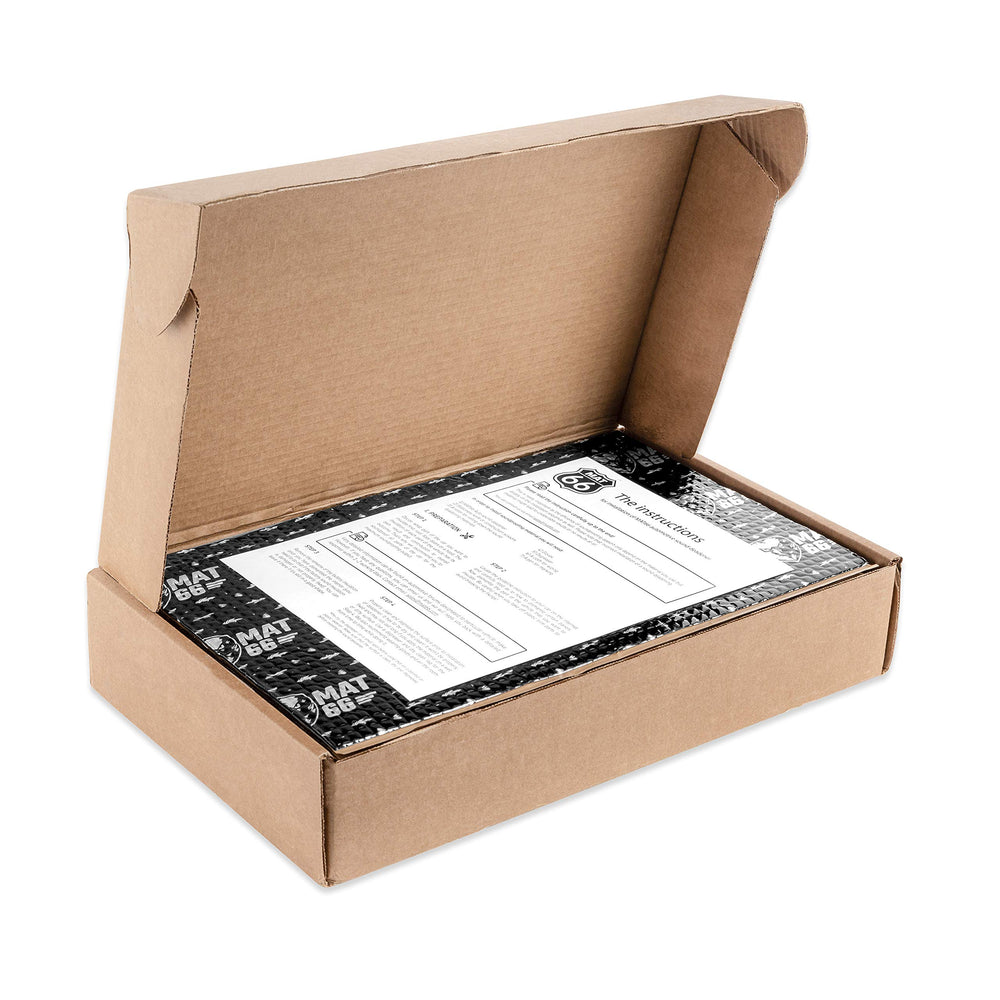 MAT66 ProBlack 34 sheets per stack provide flexible coverage