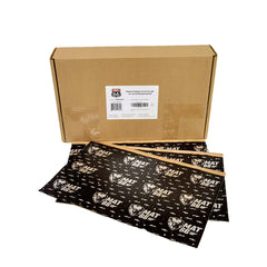 MAT 66 ProBlack 50-sqft deadening sheets reduce road noise in cars.