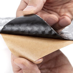 MAT 66 ProBlack rolled-out foil finish shows clean, professional sound dampening.