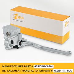 M MATI M10x1.25 right-hand thread and banjo bolt detail ensures secure fit.
