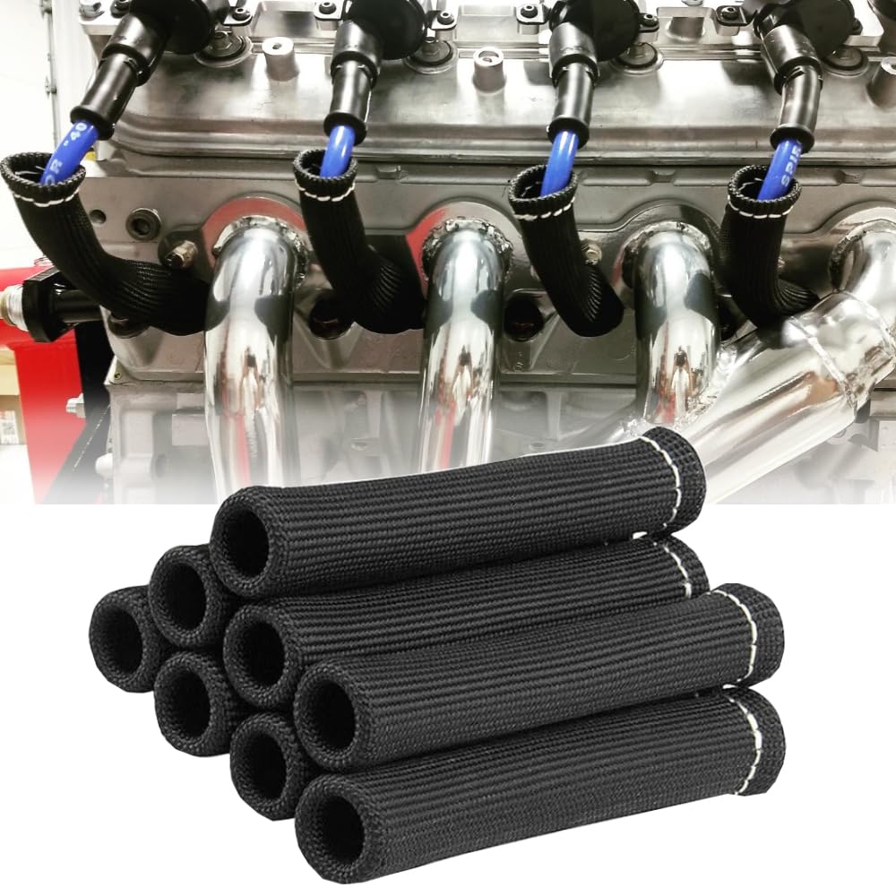MAUTEMOWING heat shield protects boot-wires during hot engine runs