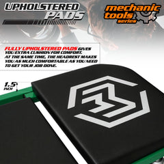 M-AUTO creeper rolls smoothly to the next task.
