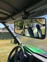 Maverick Advantage universal UTV mirror head provides a large viewing area for safer reversing.