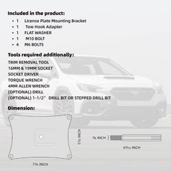 Mavnai installation hardware kit, tool-ready for quick setup