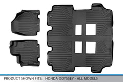 MAX LINER all-weather protection mats guard against snow and mud.