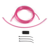 Max-Motorsports vent hose kit contents with 4mm and 3.2mm hoses for flexible carb routing.