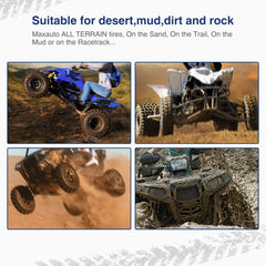 MaxAuto 145/70-6 tires fit mini bikes and golf carts for versatile options.