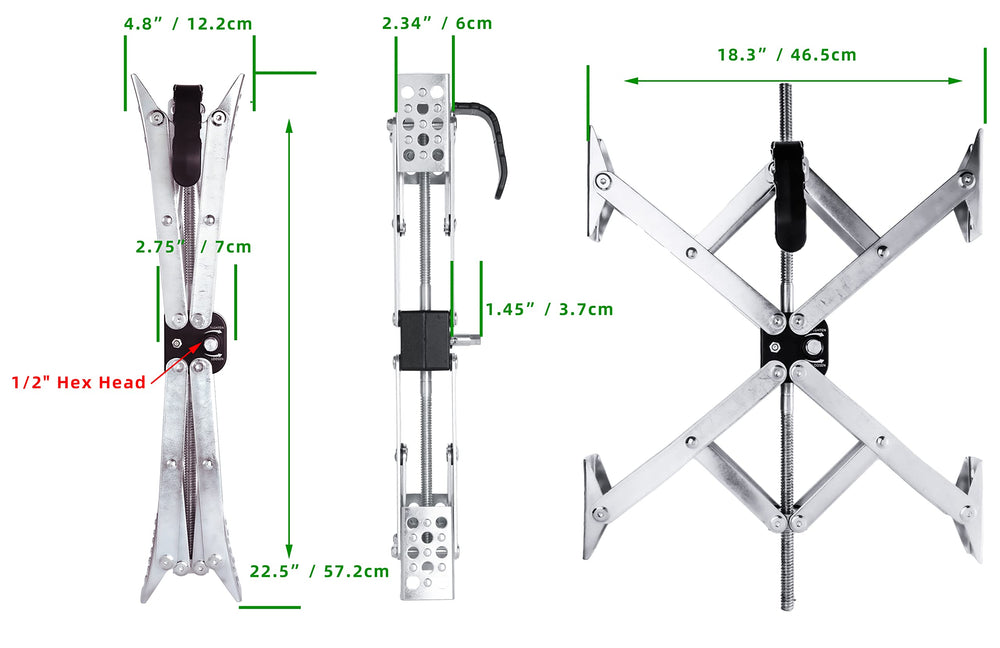 Maxchock with integrated locks adds safety