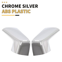 MAXDOM chrome mirror cap close-up shows glossy surface and precise edges.