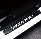 MAXDOOL car door sill protector front left in carbon fiber finish protecting door edge