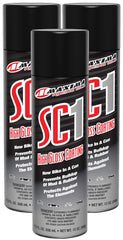 Maxima SC1 3-pack aerosol cans for high gloss coating on powersports surfaces.