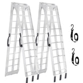 MAXIVAMN truck ramps 89-inch long for easy loading into pickup beds.