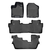 MAX LINER custom-fit front floor mats for Honda Pilot 2016-2022 protect from spills and wear