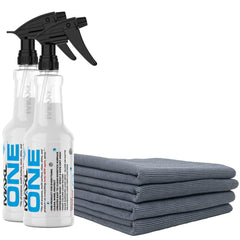 MAXLONE car spray Triphene-application demonstrates easy spray-and-wipe detailing.
