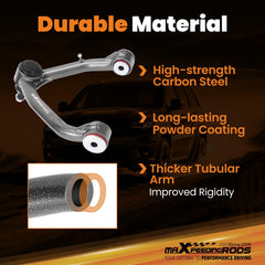 maXpeedingrods lifted upper control arm for GMC Sierra 1500 enhances steering response