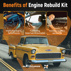 maXpeedingrods 260-1000 valve cover gaskets keep the valve area dry and clean.