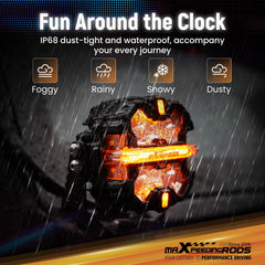 maXpeedingrods 270 degree side shooters expand viewing angle for safer turns