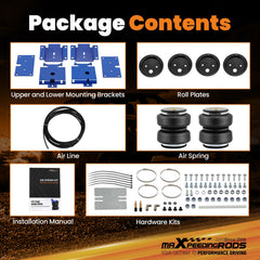 maXpeedingrods kit adapts from 5 to 100 psi on varied roads