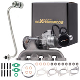 MaXpeedingrods 667-203 turbocharger kit image showing full assembly for boosted performance.
