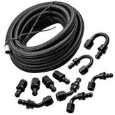 maXpeedingrods 6AN braided fuel line hose for durable high-temp automotive applications