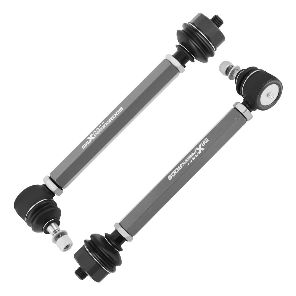 maXpeedingrods adjustable heavy-duty tie rod on Silverado 2500HD improving steering stability