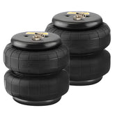 maXpeedingrods air suspension double bellows front view showing load stability benefits
