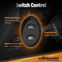 maxpeedingrods spare black covers protect lenses and support road legality