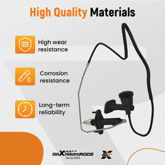 maXpeedrods clutch master-slave assembly for K2500, ready-to-install kit with pre-filled lines