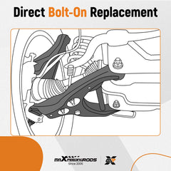 maXpeedingrods rubber bushings dampen vibrations for smoother rides