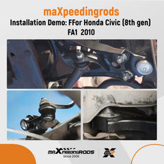 maXpeedingrods front inner tie rod end for Civic, responsive steering control