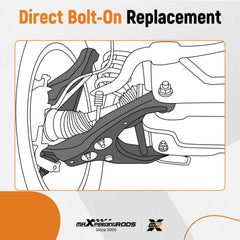 maXpeedingrods inner tie rod supports accurate alignment and responsive steering.