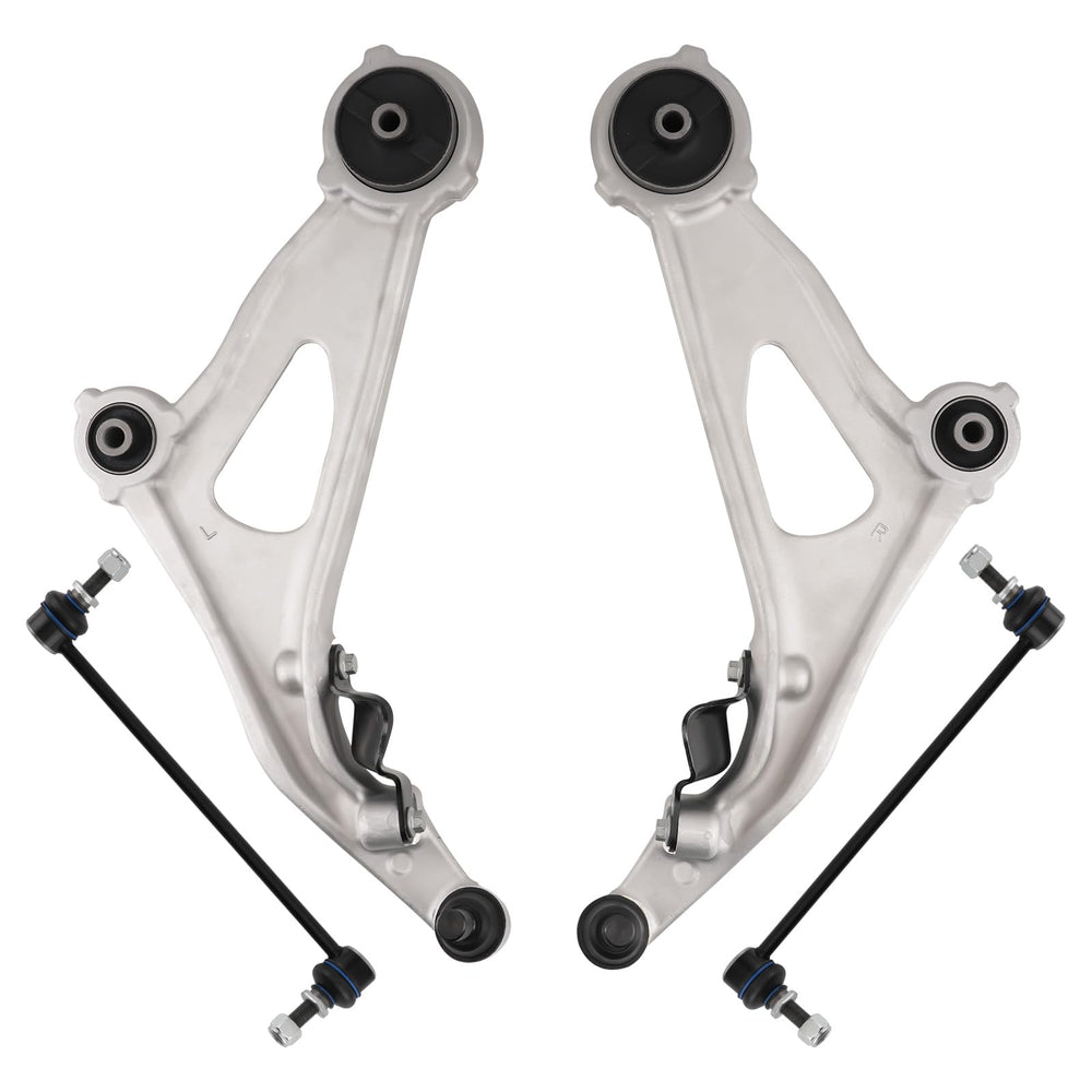 maXpeedingrods front lower control arm kit for Nissan Pathfinder enhances steering stability.