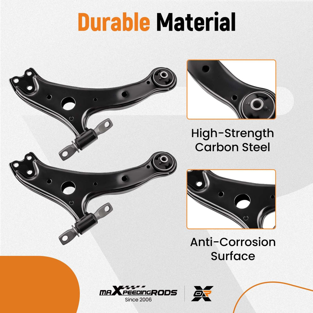 maXpeedingrods front lower control arm right enhances balanced suspension feel